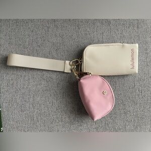 Dual Pouch Wristlet + Wallet